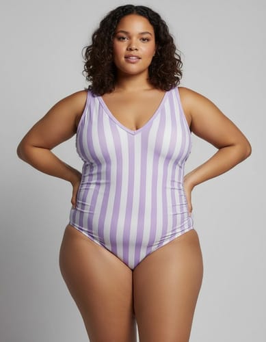 Bikini dama TG entero Kona sol rayas